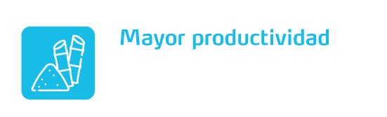 Mayor productividad